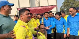 पुलिस सप्ताह पर पुलिस बनाम मीडिया मैत्री क्रिकेट मैच, मैदान में दिखा भाईचारा और तालमेल