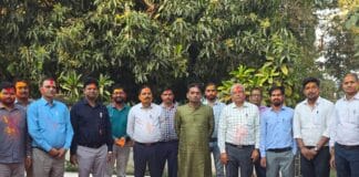 आयुक्त कार्यालय, भागलपुर में हर्षोल्लास से मनाया गया होली मिलन समारोह