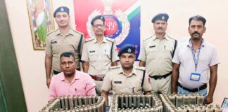 भागलपुर स्टेशन पर RPF की बड़ी कार्रवाई, 176 बोतल अवैध शराब बरामद
