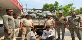 नवगछिया पुलिस की बड़ी कार्रवाई: पिकअप से भारी मात्रा में विदेशी शराब बरामद, झारखंड के दो तस्कर गिरफ्तार