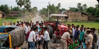 भीषण सड़क हादसा: नवगछिया में ऑटो और ट्रैक्टर की जोरदार भिड़ंत, एक ही परिवार के 9 लोग घायल