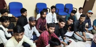मारवाड़ी कॉलेज में छात्रों का महासंग्राम! जर्जर छात्रावास और बदहाली को लेकर आर-पार की जंग