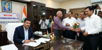 डॉ. चन्द्रशेखर सिंह ने संभाली समाज कल्याण विभाग की कमान; बोले— ‘अंतिम पायदान तक लाभ पहुँचाना ही लक्ष्य’