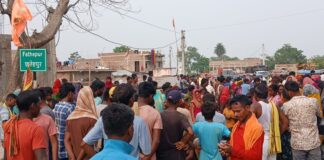 भागलपुर: सड़क हादसे में बिहार पुलिस के चयनित छात्र की मौत, मुआवजे की मांग को लेकर NH-80 पर घंटों हंगामा