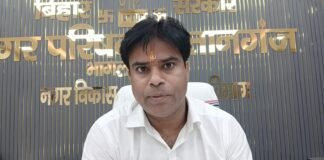 सुलतानगंज नगर परिषद के नए कार्यपालक पदाधिकारी अभिषेक आनंद ने संभाला पदभार, कहा— ‘श्रावणी मेला और साफ-सफाई हमारी पहली प्राथमिकता’