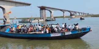 विक्रमशिला सेतु पर संकट: भागलपुर की ‘लाइफलाइन’ थमी, नाव के भरोसे जिंदगानी, प्रशासन के दावे और जमीनी हकीकत में भारी अंतर
