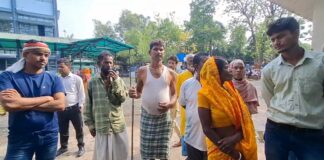 भागलपुर में तेज रफ्तार हाईवा का कहर, सड़क हादसे में फेरीवाले युवक की दर्दनाक मौत