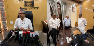 बिहार: मंत्री नीतीश मिश्रा ने संभाला नगर विकास विभाग का पदभार; बोले- 50 वर्षों की जरूरतों को देखकर बनेंगे शहरों के मास्टर प्लान