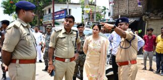 भागलपुर में मोहर्रम को लेकर जिला प्रशासन अलर्ट: DM अलंकृता पांडे और SSP प्रमोद कुमार यादव ने सराय से किला घाट तक किया ग्राउंड निरीक्षण