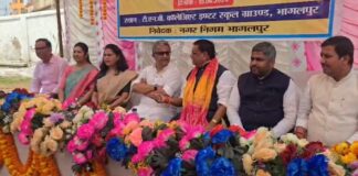 भागलपुर में ₹2.32 करोड़ की लागत से बनेगा अत्याधुनिक पार्क, प्रभारी मंत्री नीतीश मिश्रा और मंत्री इंजीनियर शैलेंद्र ने किया शिलान्यास!
