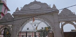 नाथनगर मनसकामना मंदिर में खंडित काली प्रतिमा का हुआ विसर्जन, 22 जून को होगी नई प्रतिमा की प्राण प्रतिष्ठा