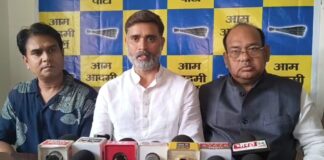 भरत तिवारी एनकाउंटर मामले पर AAP का सम्राट सरकार पर तीखा हमला, आंदोलन की दी चेतावनी