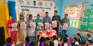 कस्तूरबा गांधी बालिका विद्यालय में माहवारी स्वच्छता प्रबंधन पर जागरूकता कार्यक्रम, छात्राओं के बीच बांटी गई MHM किट