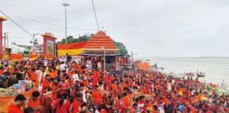 सुल्तानगंज में श्रावणी मेले का भव्य आगाज, ‘बोल बम’ के जयकारों से गूंजा उत्तरवाहिनी गंगा तट