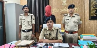 जोगसर पुलिस ने देशी कट्टा व जिंदा कारतूस के साथ शातिर को दबोचा, बाइक व मोबाइल जब्त