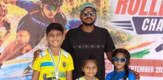 पटना रोलर स्केटिंग चैंपियनशिप में भागलपुर के खिलाड़ियों का शानदार प्रदर्शन, 2 स्वर्ण सहित 3 पदक जीतकर बढ़ाया जिले का गौरव