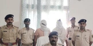भागलपुर: मधुसूदनपुर में स्कॉर्पियो से 49 ग्राम स्मैक बरामद, पिता-पुत्र गिरफ्तार