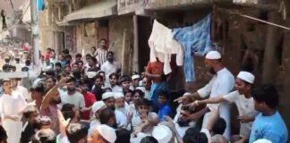 मदनीनगर में धार्मिक स्थल की जमीन को लेकर विवाद, अवैध कब्जे के आरोप के बाद दो पक्षों में पथराव